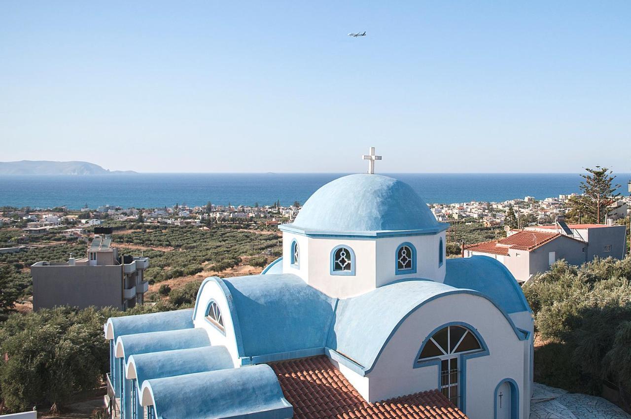 Adorable Country House With Sea & Church View! Kokkini Hani Exterior foto